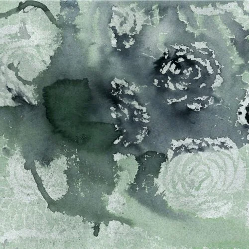 Tapet Water Roses 2