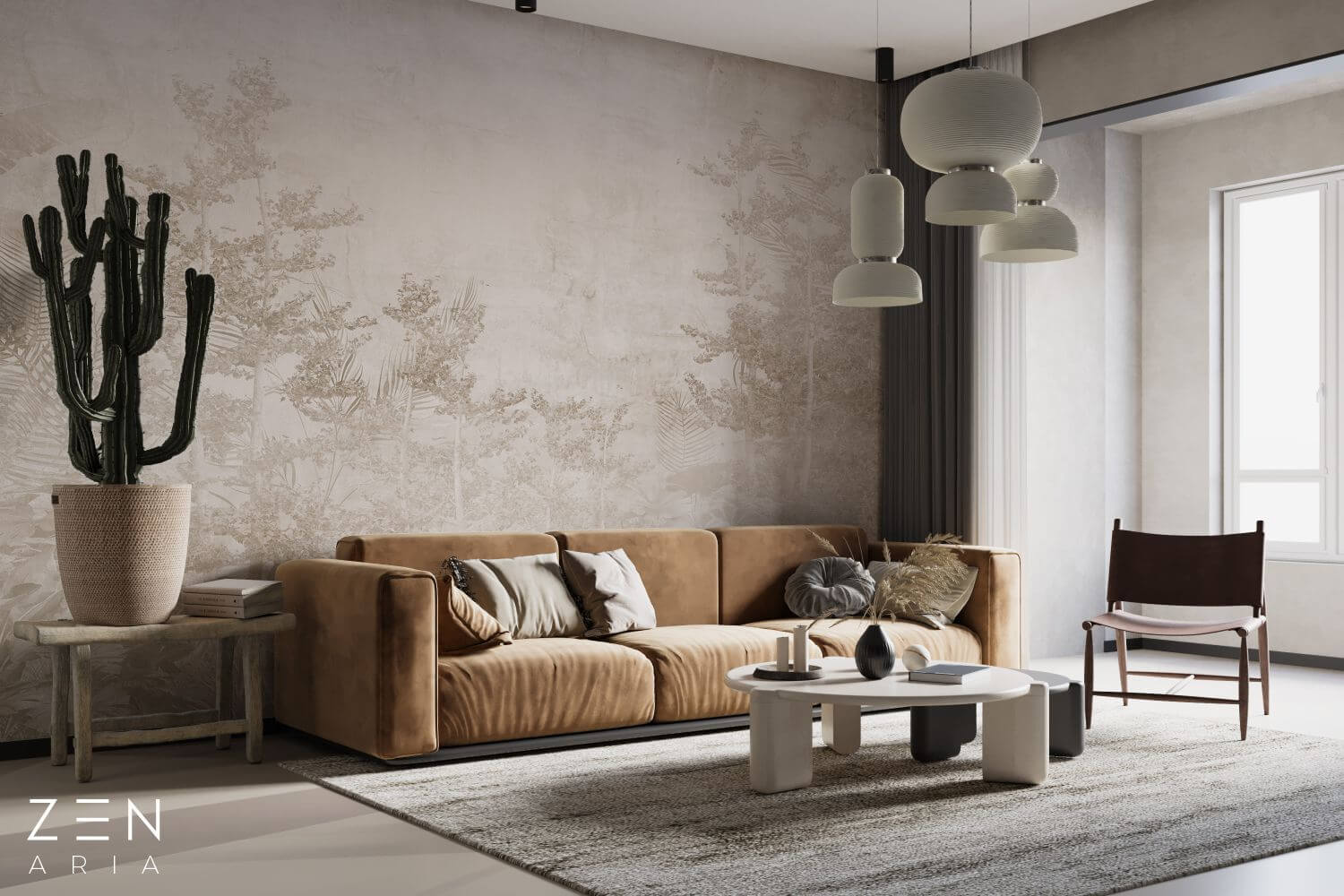 Forest and Trees Ceata si Tropical Mural Wallpaper Fototapet-Personalizat-Zenaria Tapet Lost Haze