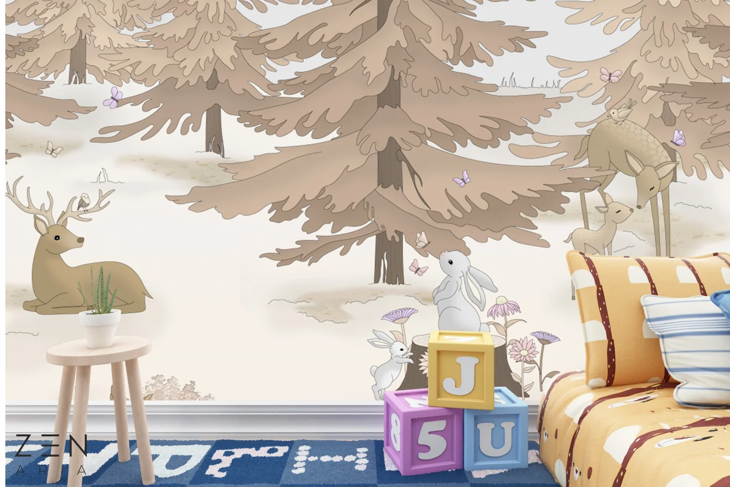 Tapet Magic Meadow Verde 6