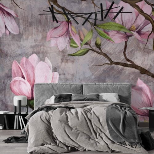 Floral Symphony - Tapet Sweet Magnolias