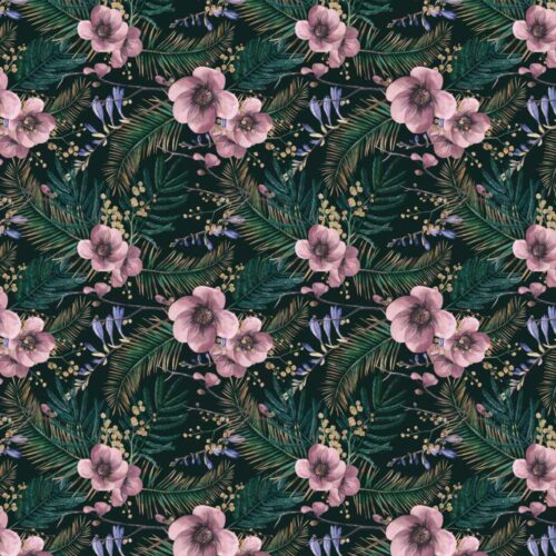 Tree Leaves and-Buds Flori si Natura Mural Wallpaper Fototapet Personalizat Zenaria Tapet Essence Of Magnolia Verde