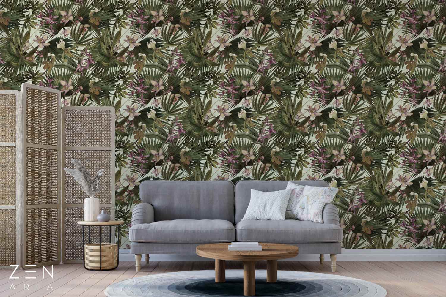 Tropical-and-Flowers-Crini-si-Palmieri-Mural-Wallpaper-Fototapet-Personalizat-Zenaria-Tapet-Hidden-Lilies-Alb (4) Tropical and Flowers Crini si Palmieri Mural Wallpaper Fototapet Personalizat Zenaria Tapet Hidden Lilies Alb