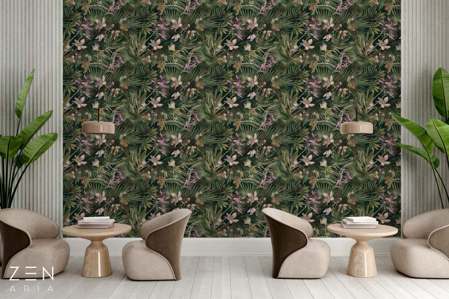 Tropical-and-Flowers-Crini-si-Palmieri-Mural-Wallpaper-Fototapet-Personalizat-Zenaria-Tapet-Hidden-Lilies-Verde (3) Tropical and Flowers Crini si Palmieri Mural Wallpaper Fototapet Personalizat Zenaria Tapet Hidden Lilies Verde