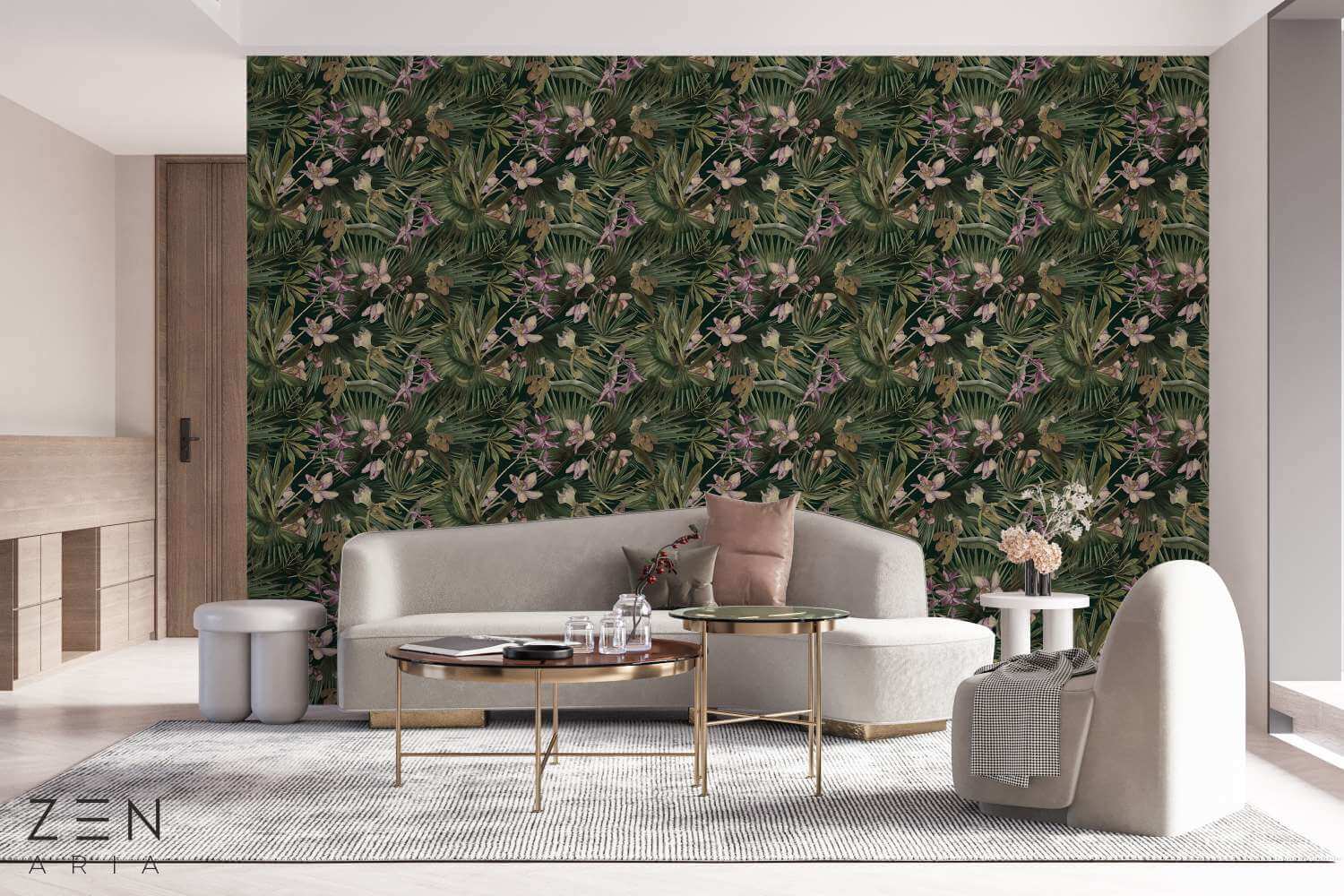 Tropical-and-Flowers-Crini-si-Palmieri-Mural-Wallpaper-Fototapet-Personalizat-Zenaria-Tapet-Hidden-Lilies-Verde (4) Tropical and Flowers Crini si Palmieri Mural Wallpaper Fototapet Personalizat Zenaria Tapet Hidden Lilies Verde