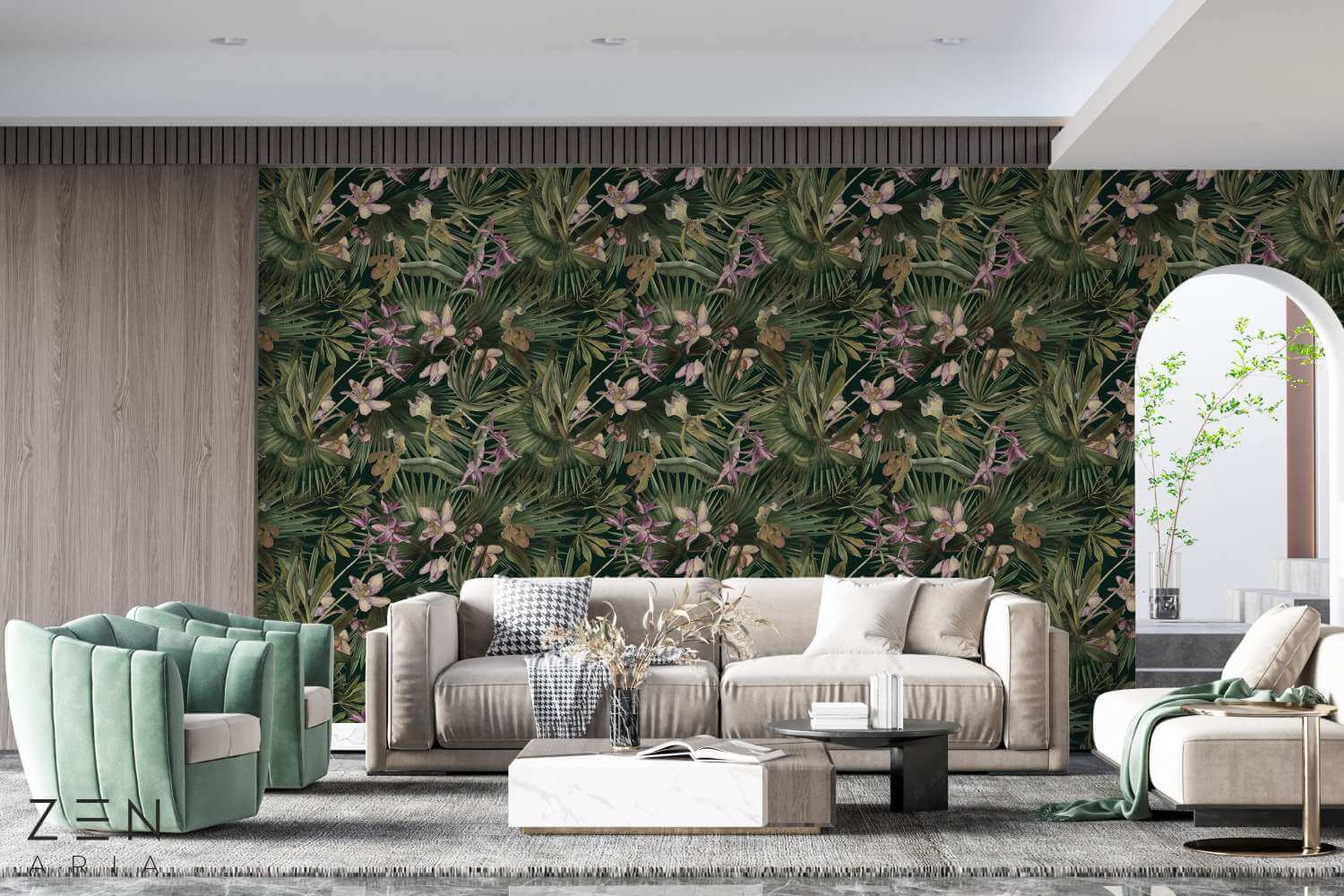 Tropical-and-Flowers-Crini-si-Palmieri-Mural-Wallpaper-Fototapet-Personalizat-Zenaria-Tapet-Hidden-Lilies-Verde (5) Tropical and Flowers Crini si Palmieri Mural Wallpaper Fototapet Personalizat Zenaria Tapet Hidden Lilies Verde
