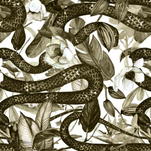 Tapet Floral Snake Maro 2