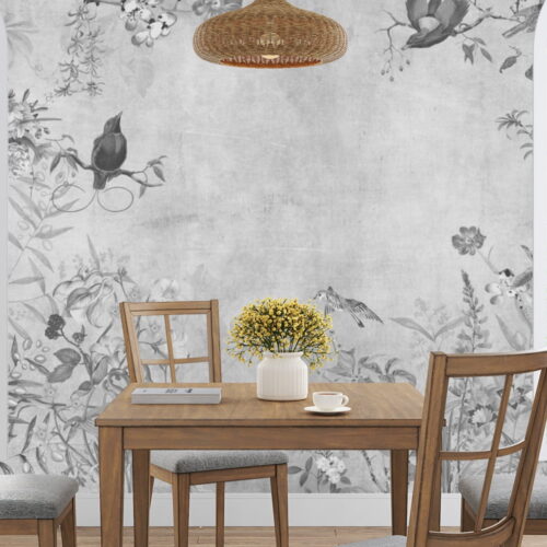 - Tapet Spring Feasting Gri