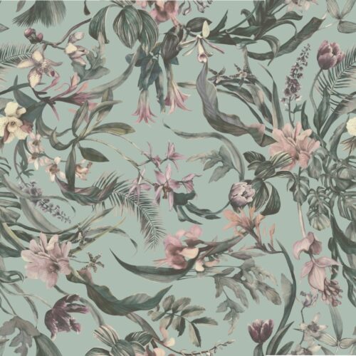 Tapet Dance Of Lilies Verde 2