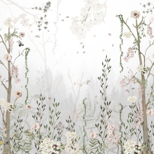 Tapet Bees`s Garden Alb 2