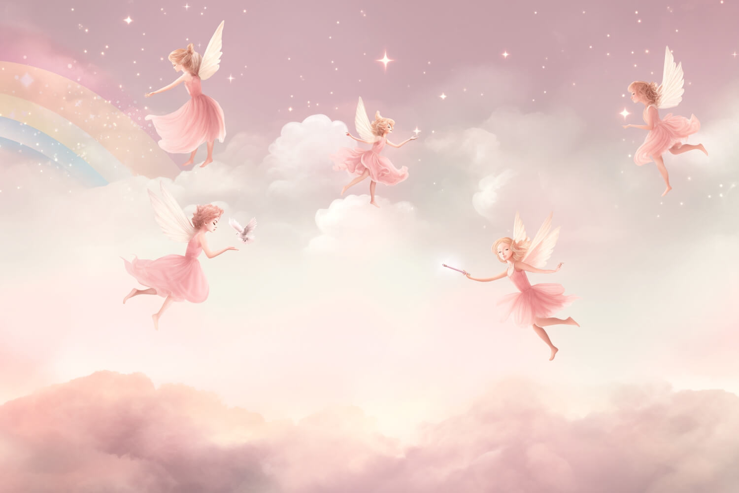 Tapet Celestial Fairies 2