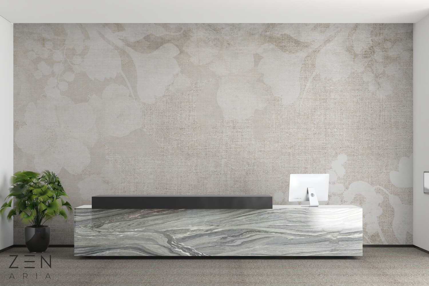 Vintage Retro Flori Natura Mural Wallpaper Fototapet Personalizat Zenaria Tapet Soft Floral Impressions