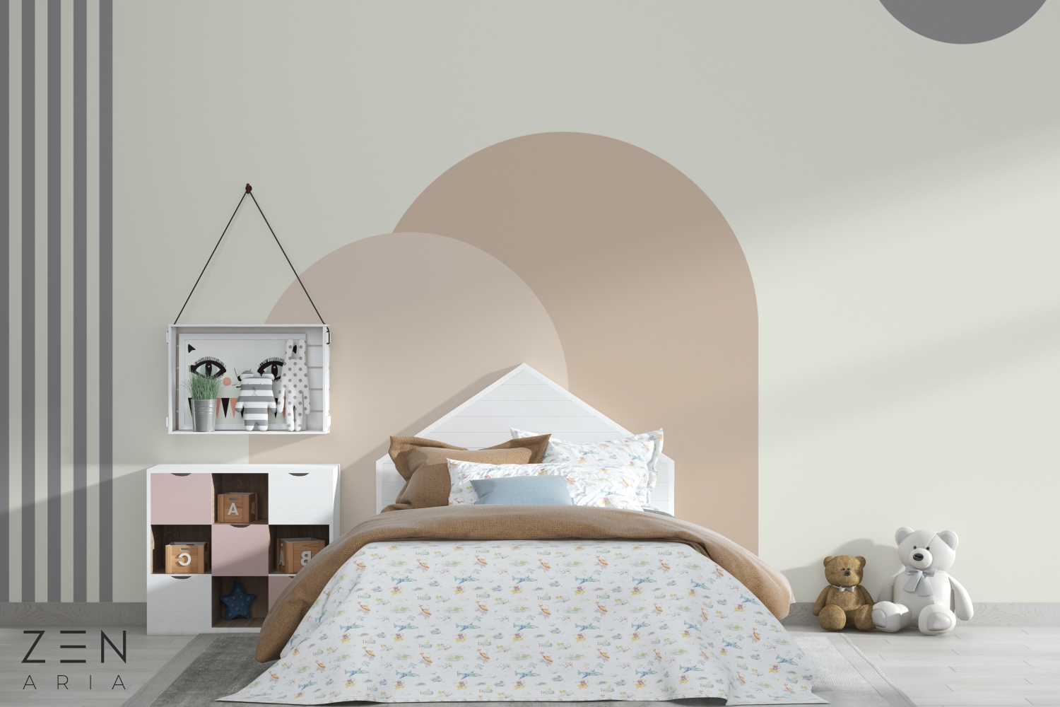 Curves and Geometry Forme si Geometrice Mural Wallpaper Fototapet Personalizat Zenaria Tapet Soft Shapes