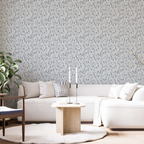 Dandelions and Flowe Flori si Papadii Mural Wallpaper Fototapet Personalizat Zenaria Tapet Blossom Breeze