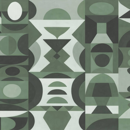 Circel and Geometric Cerc si Triunghi Mural Wallpaper Fototapet Personalizat Zenaria Tapet Terra Geometry
