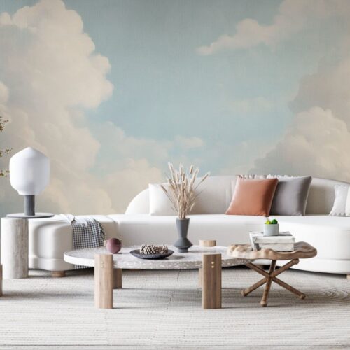 Cloud and Heaven Nori si Cer Mural Wallpaper Fototapet Personalizat Zenaria Tapet Cloudy Sky