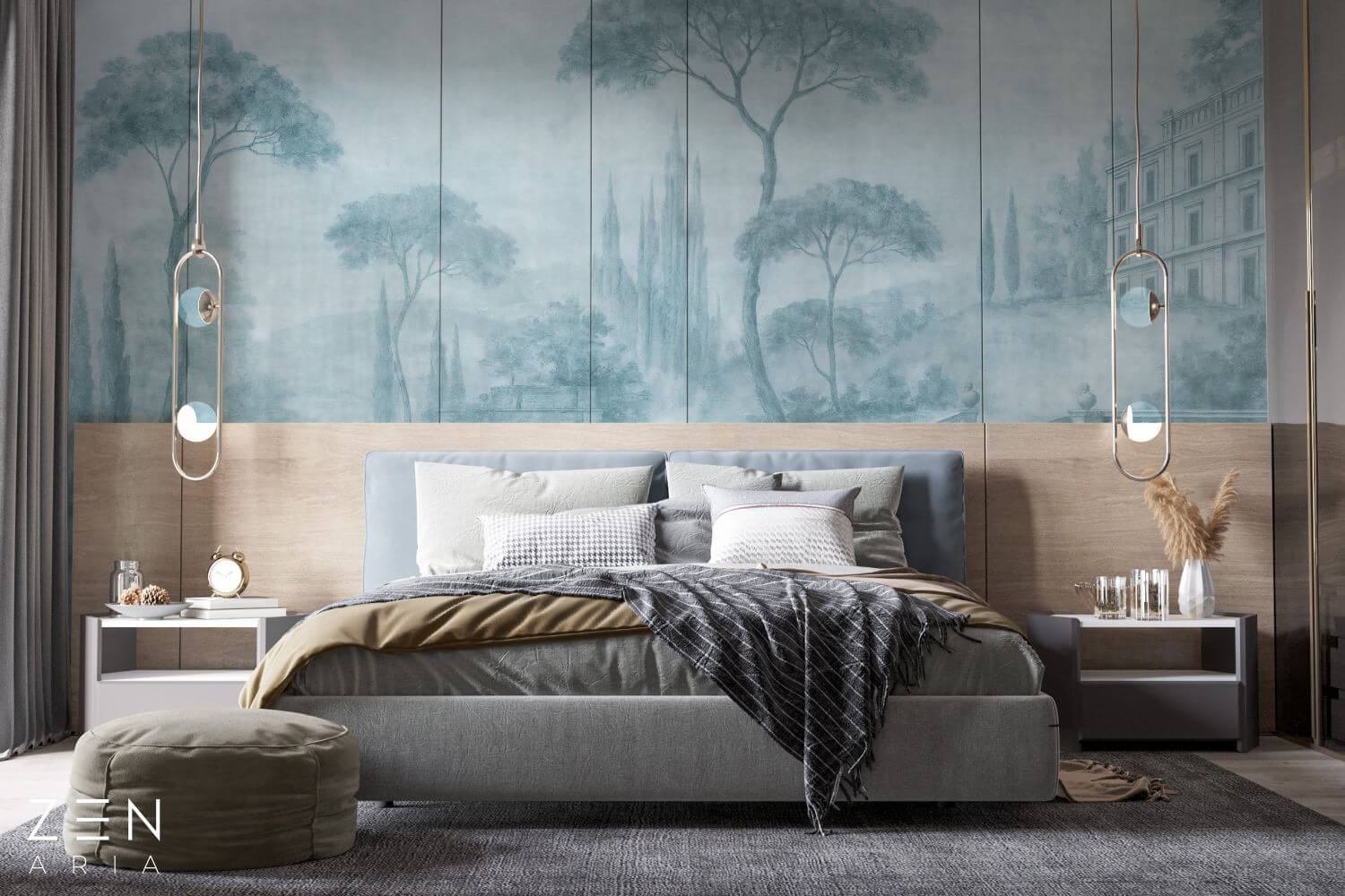 Tree-and-Castle-Copaci-si-Castel-Mural-Wallpaper-Fototapet-Personalizat-Zenaria-Tapet-Tuscan-Dream-Albastru (2) Tree and Castle Copaci si Castel Mural Wallpaper Fototapet Personalizat Zenaria Tapet Tuscan Dream