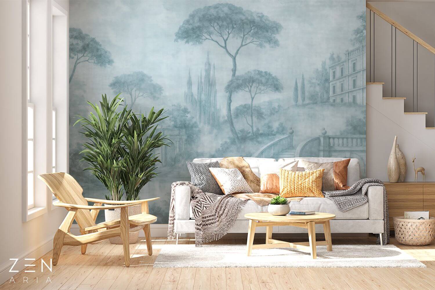 Tree-and-Castle-Copaci-si-Castel-Mural-Wallpaper-Fototapet-Personalizat-Zenaria-Tapet-Tuscan-Dream-Albastru (3) Tree and Castle Copaci si Castel Mural Wallpaper Fototapet Personalizat Zenaria Tapet Tuscan Dream