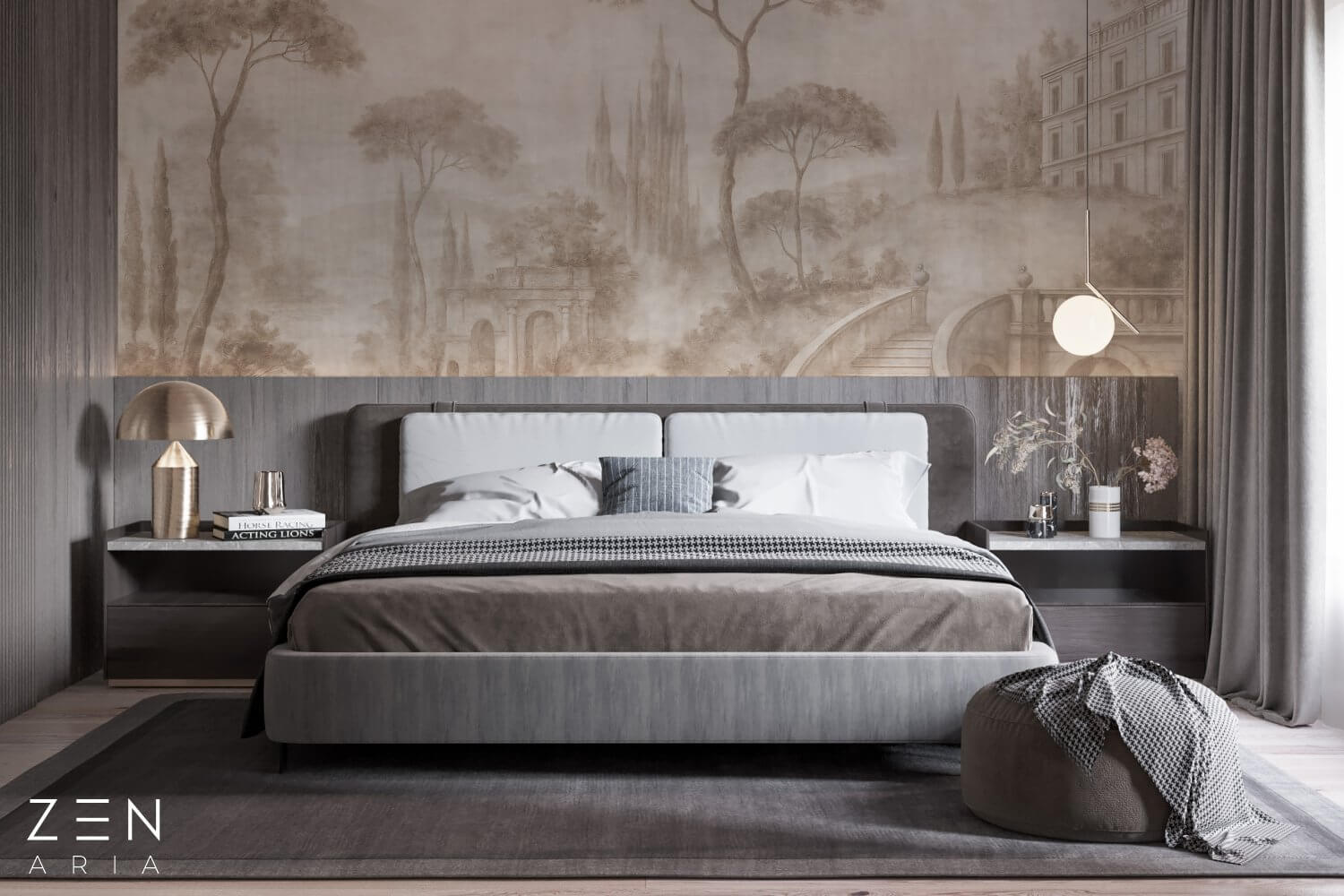 Tree-and-Castle-Copaci-si-Castel-Mural-Wallpaper-Fototapet-Personalizat-Zenaria-Tapet-Tuscan-Dream-Maro (2) Tree and Castle Copaci si Castel Mural Wallpaper Fototapet Personalizat Zenaria Tapet Tuscan Dream