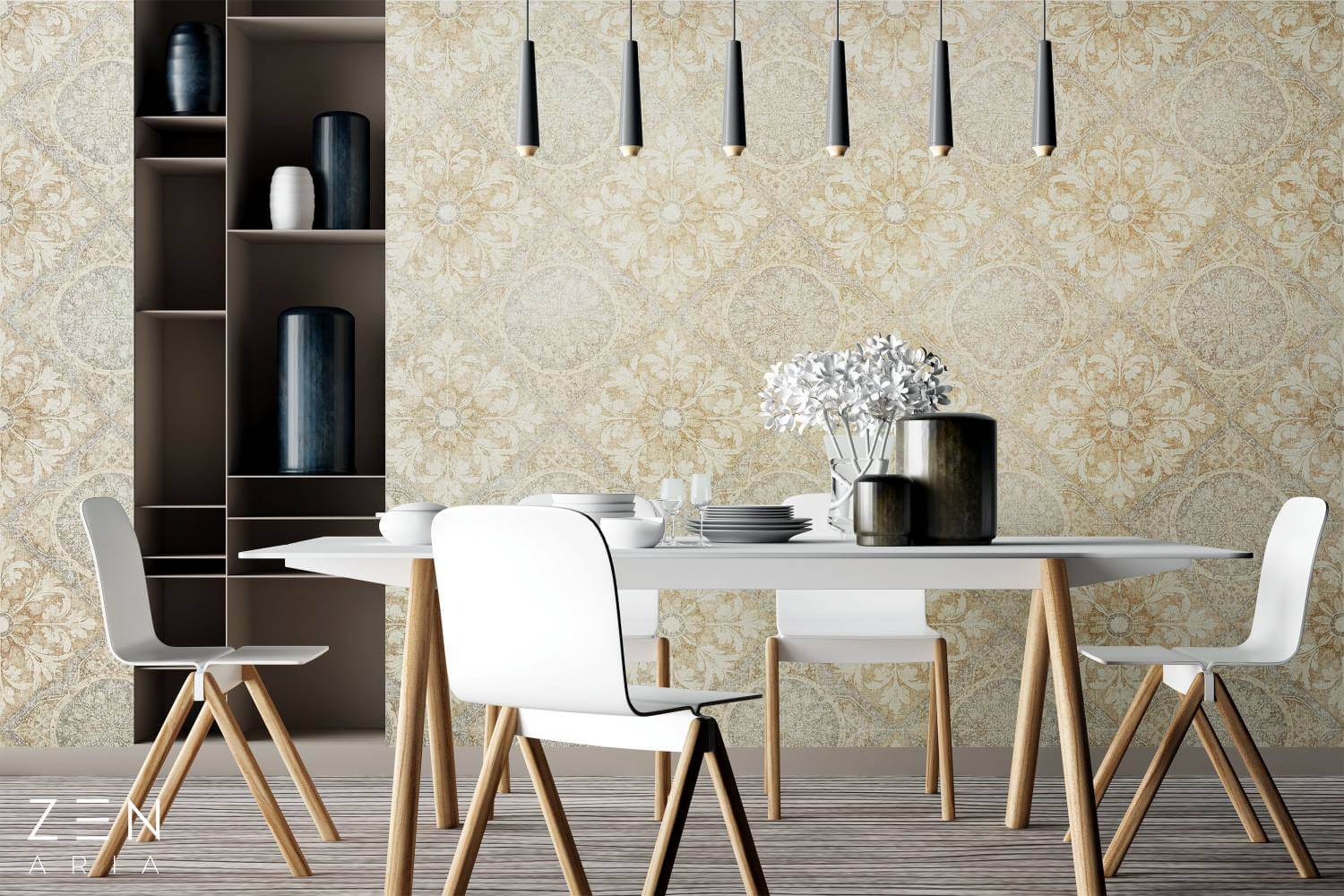 Floral and Motifs Motdel si Floral Mural Wallpaper Fototapet Personalizat Zenaria Tapet Rega