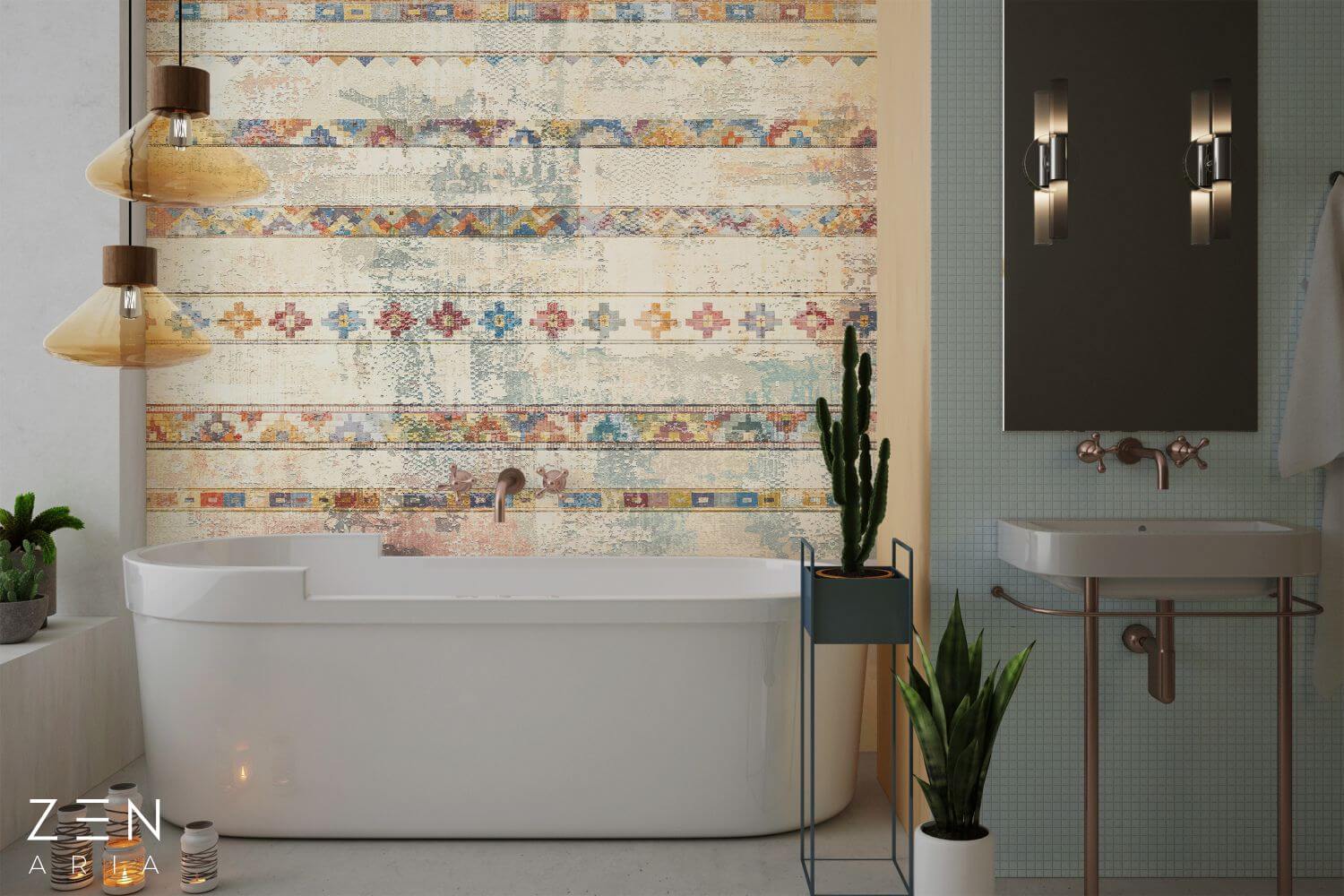 Motifs and Forms Traditional si Motive Mural Wallpaper Fototapet Personalizat Zenaria Tapet Lina